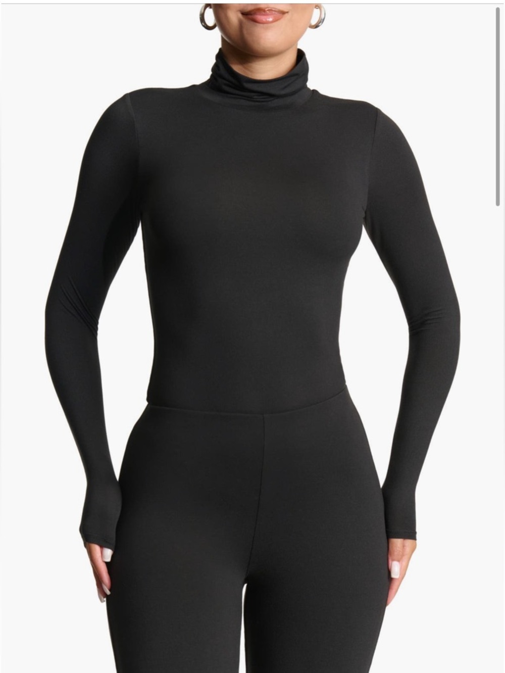 Naked Wardrobe Bare
Turtleneck Bodysuit XL